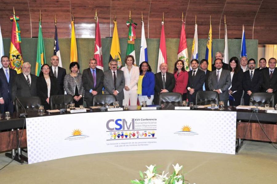Directora General Adjunta de la OIM destaca la contribución de América del Sur al Pacto Mundial sobre Migración